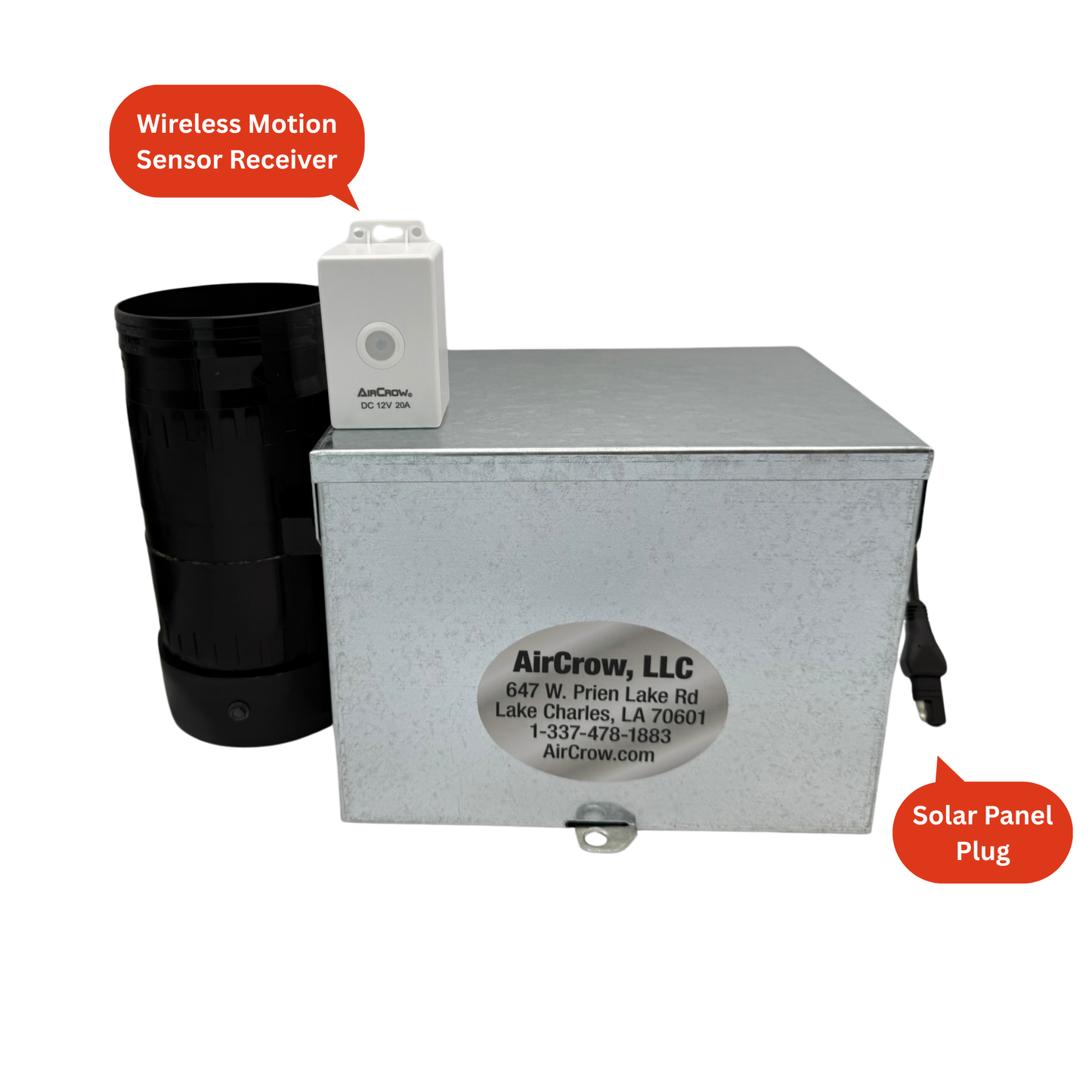 Battery Powered Inflatable Scarecrow (Wireless Motion Sensor) Bundle