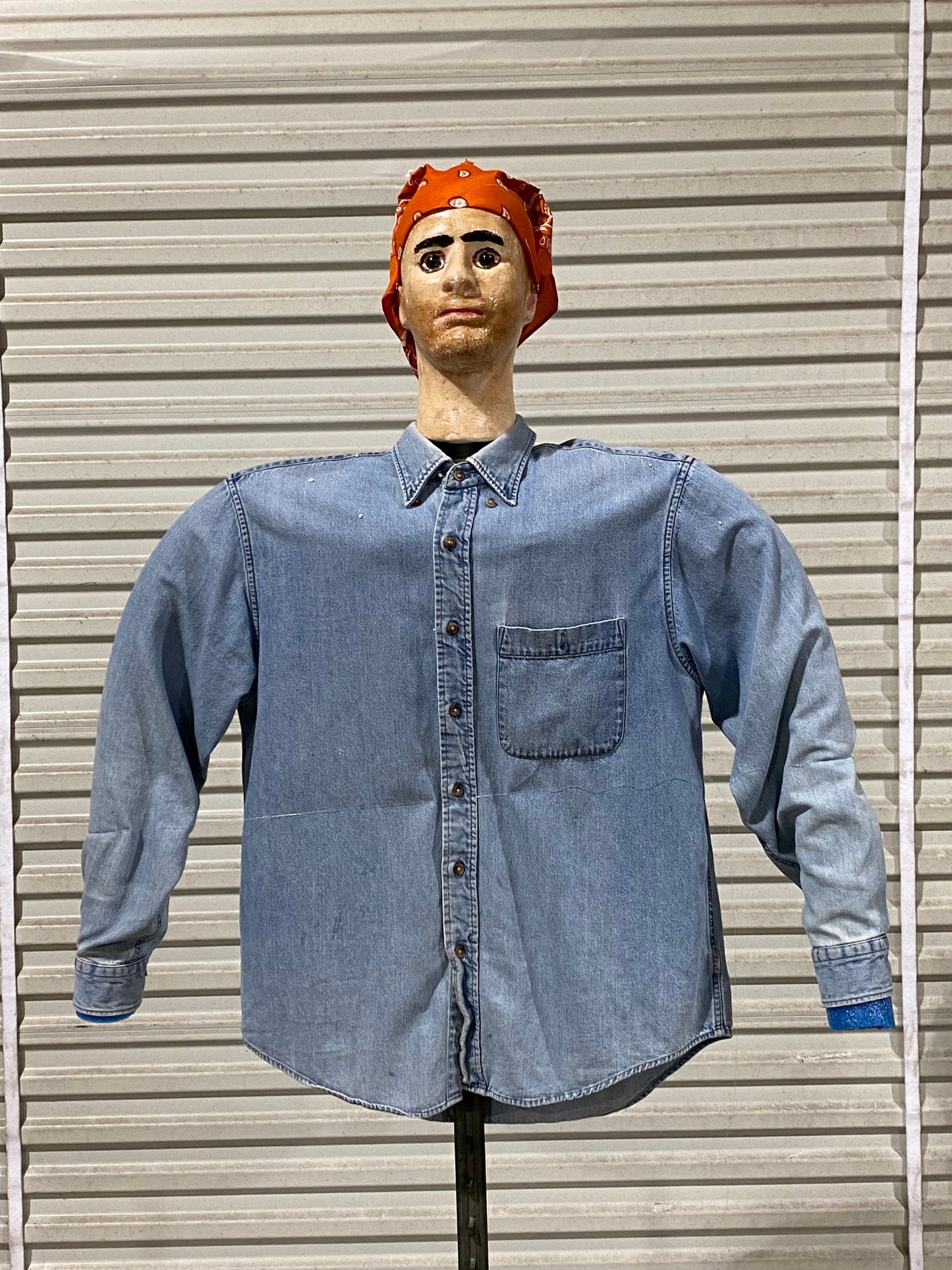 Wind Driven Mannequin Scarecrow
