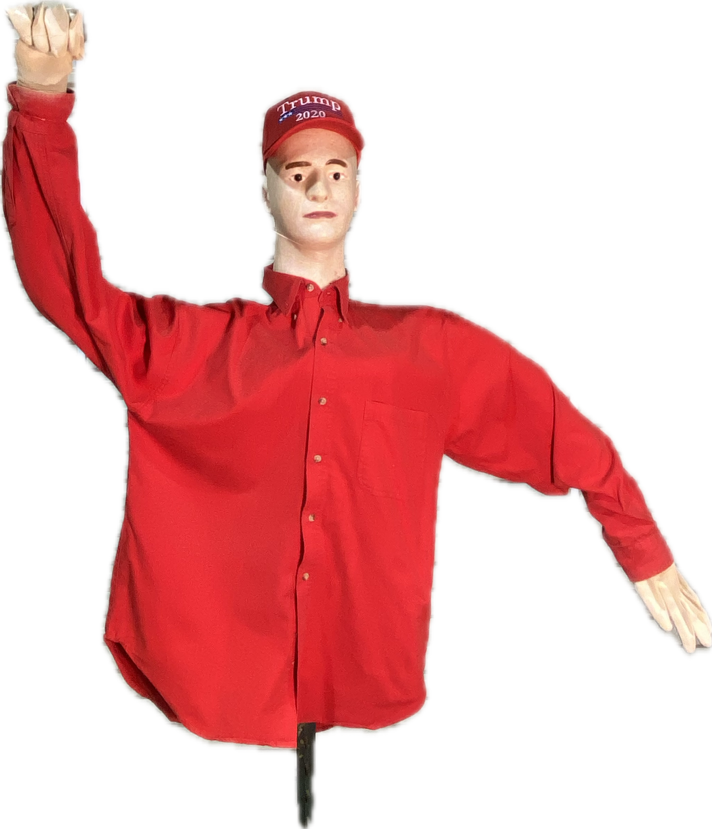 Wind Driven Mannequin Scarecrow