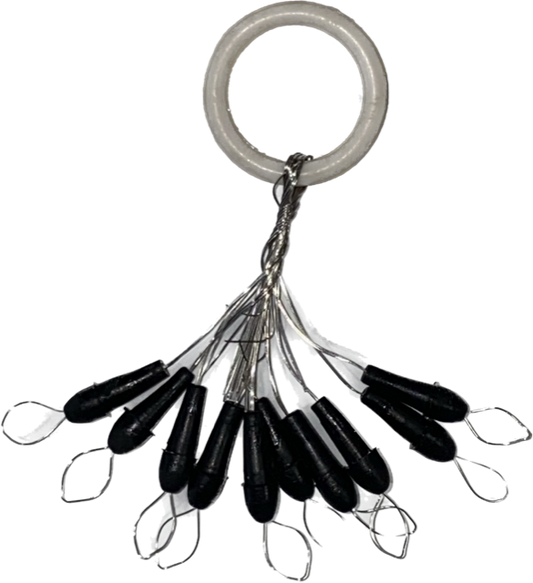 10 Rubber Peg Keepers