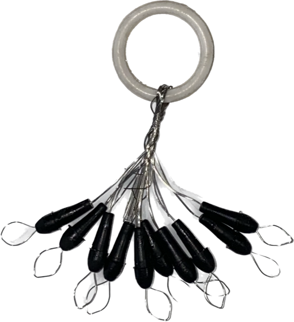 10 Rubber Peg Keepers