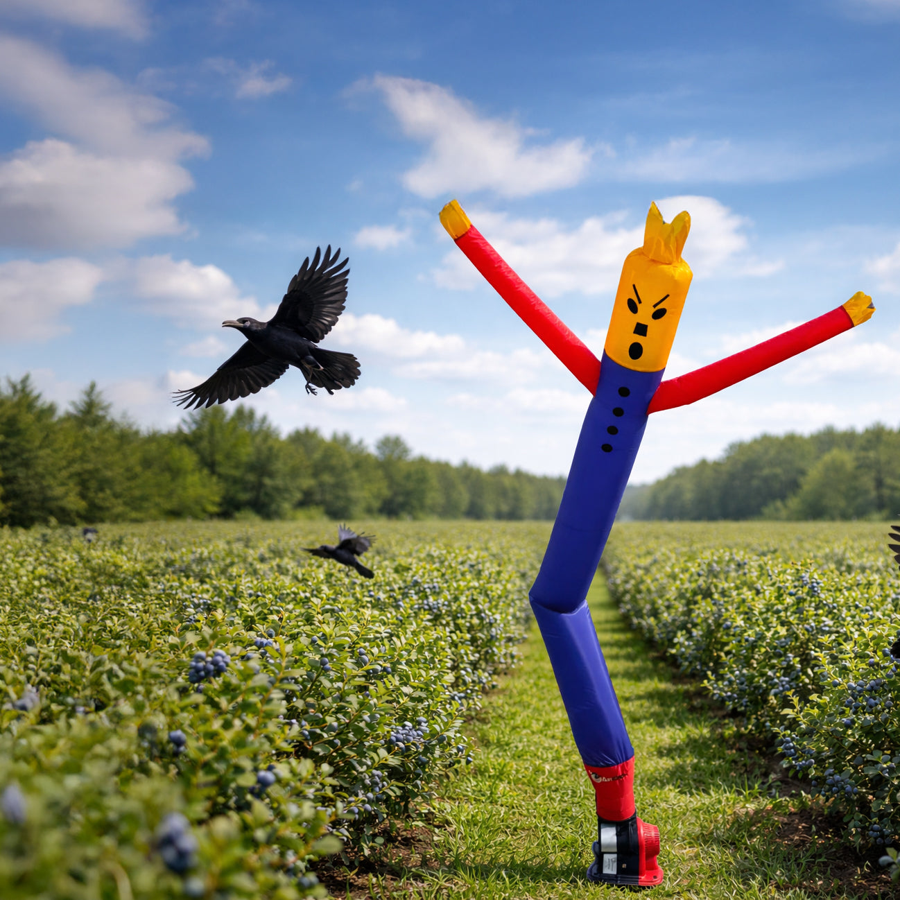 未開封 DIE-QUAR ゆりかご　Deshabillz SCARE CROW 8 Ft Inflatable Scarecrow Bird Deterrent | Garden, Crow & Deer