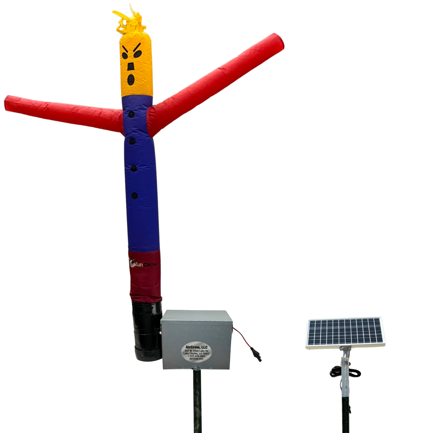 Battery Powered Inflatable Scarecrow Programmable Timer Bundle
