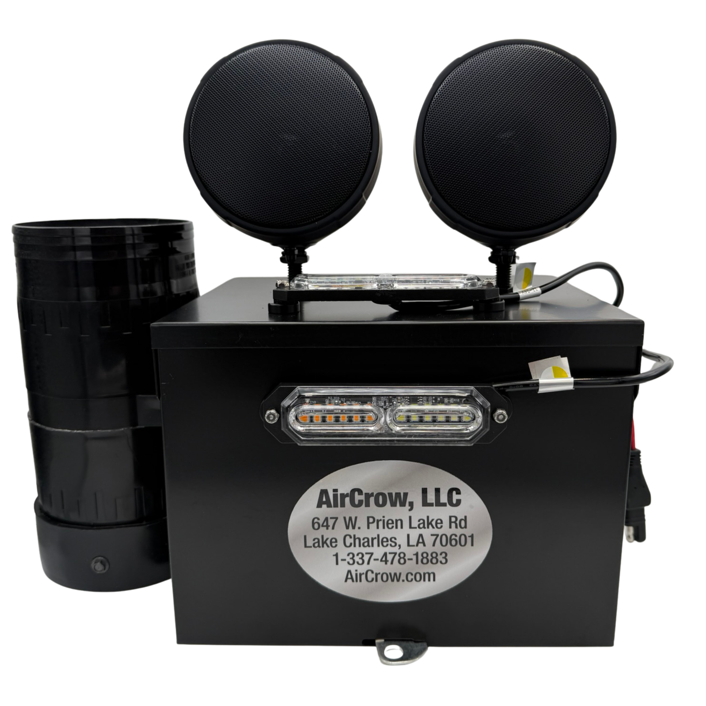 UltraCrow Battery Powered Audio Bird & Deer Deterrent Device with Programmable Timer