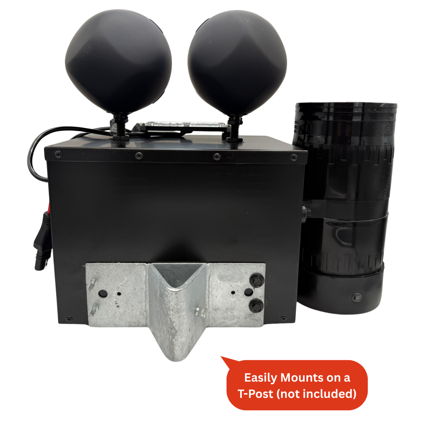 UltraCrow Battery Powered Audio Bird & Deer Deterrent Device with Programmable Timer