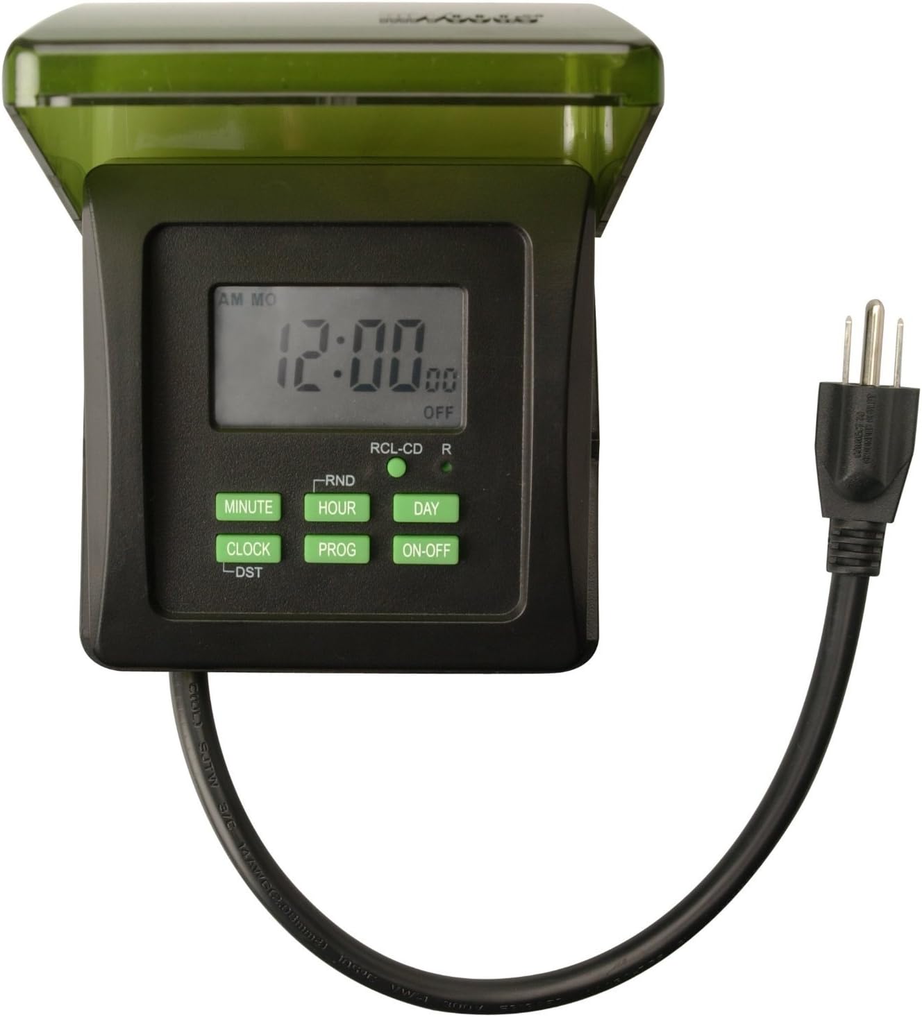 Woods Heavy Duty Digital 3/4 Hp Outdoor Timer