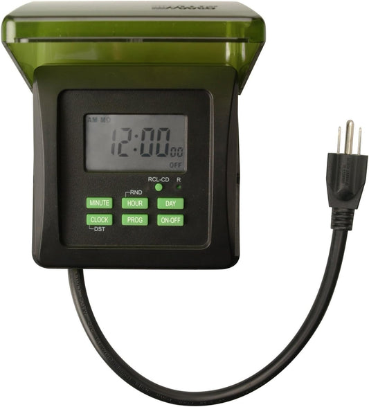 Woods Heavy Duty Digital 3/4 Hp Outdoor Timer