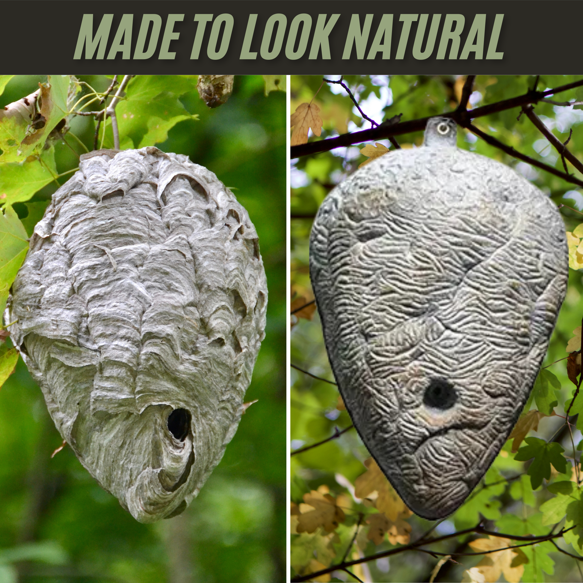 Best fake wasp nest deterrent for home use to prevent wasps from nesting nearby
