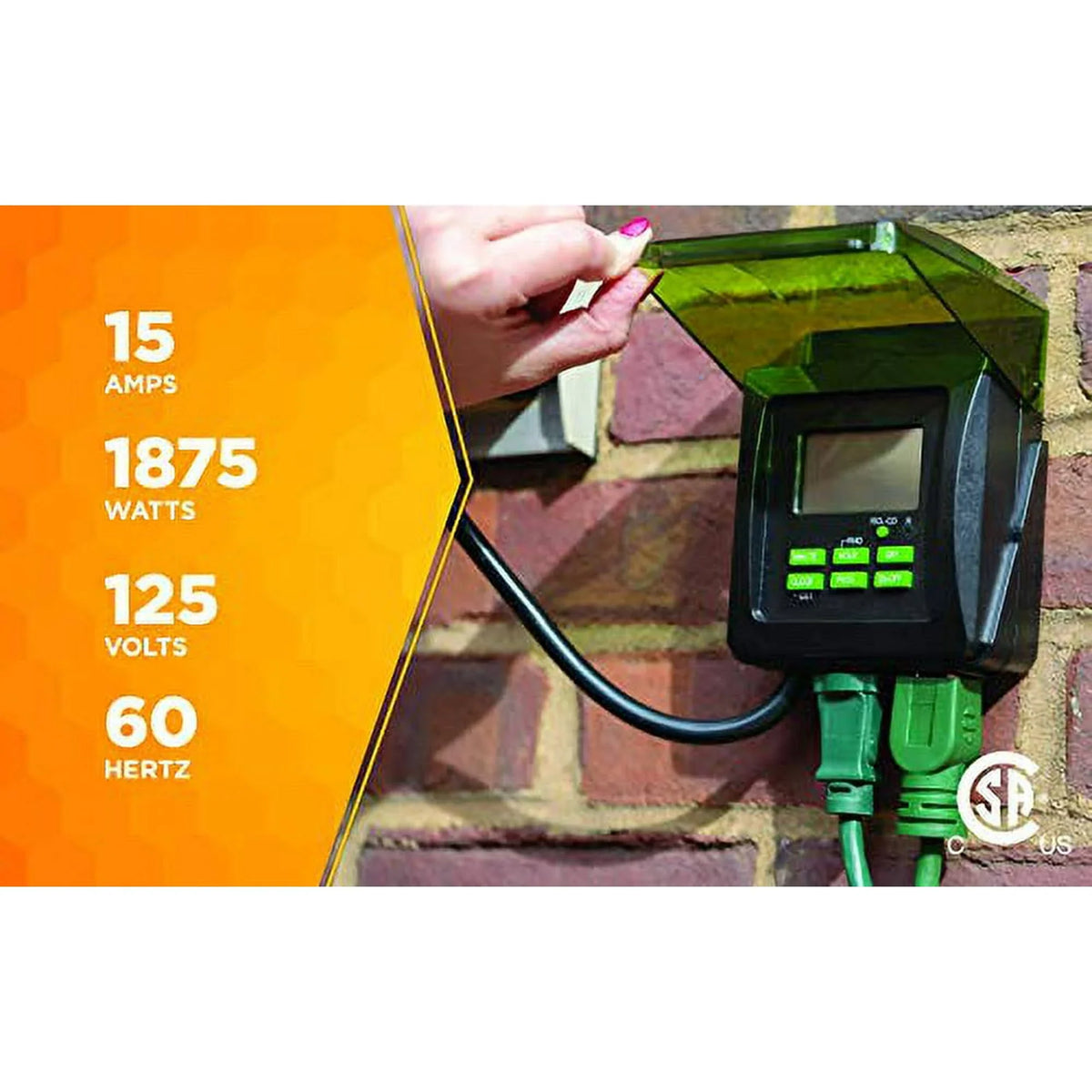 Timber Timer Woods Heavy Duty Digital 3/4 Hp Outdoor Timer – AirCrow